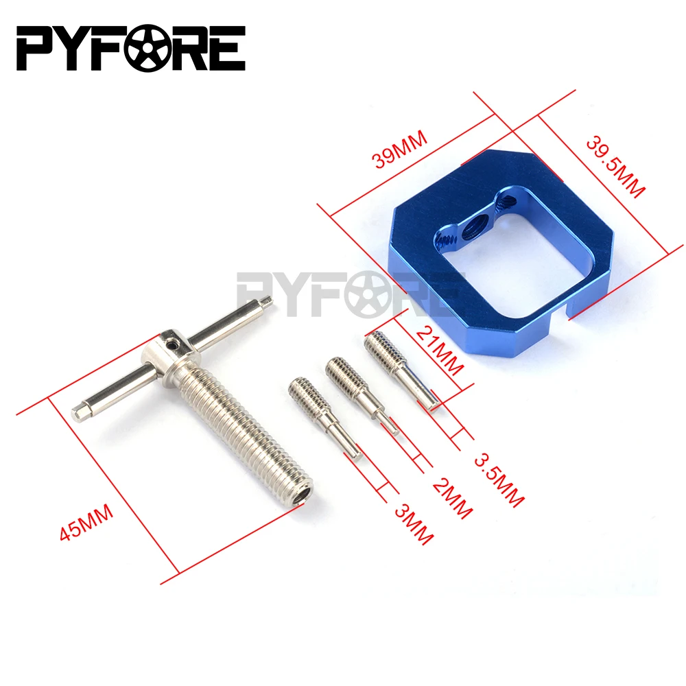 PYFORE RC มอเตอร์เกียร์ PULLER Universal มอเตอร์ Pinion Gear EXTRACTOR Remover เครื่องมือระดับมืออาชีพสําหรับ RC มอเตอร์อัพเกรดอุปกรณ์เสริม