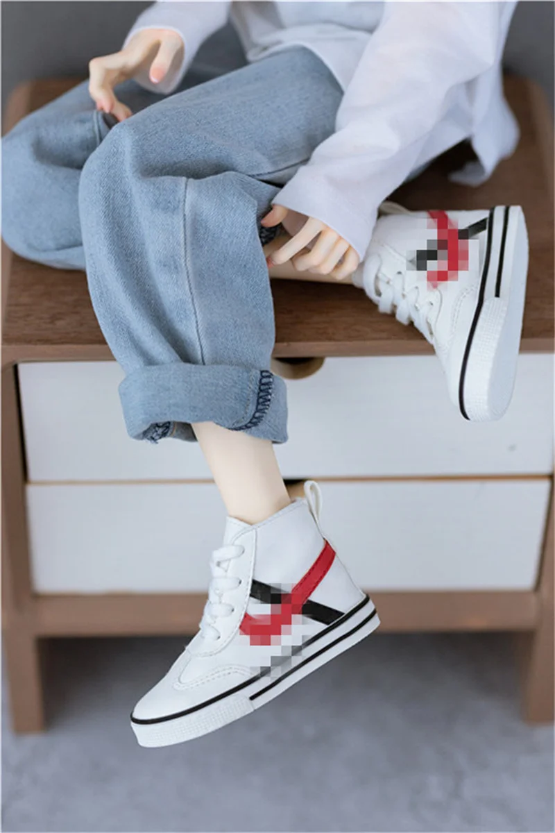 1/4 ，1/3， Uncle ，BJD.SD doll with mini shoes casual shoes board shoes men's sneakers ，bjd doll accessories