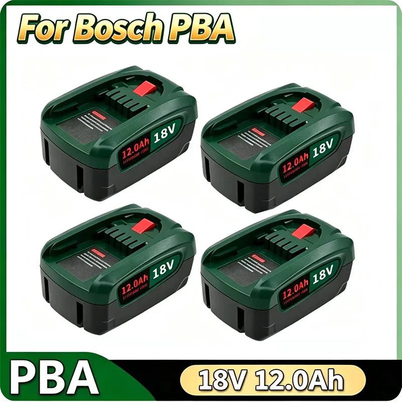 🔋️18V For Replacement Li-ion Battery For Bosch Home-Garden PBA PSB PSR 18V Battery PowerTools AL1880CV AL18815CV🏆