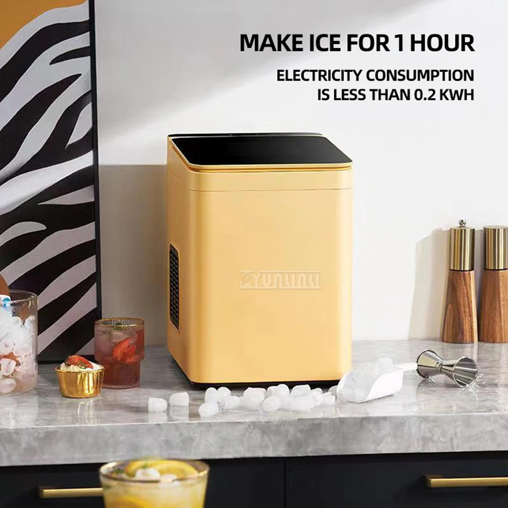 Household Ice Cube Maker Mini Ice Making Machine Commercial Intelligence Maquina Para Hielos