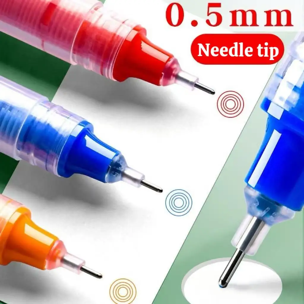 مجموعة أقلام جل سائلة مستقيمة مكونة من 13 لونًا - حبر نابض بالحياة لأجهزة الكمبيوتر المحمولة الطلابية والحرف اليدوية والمشروعات الفنية #4