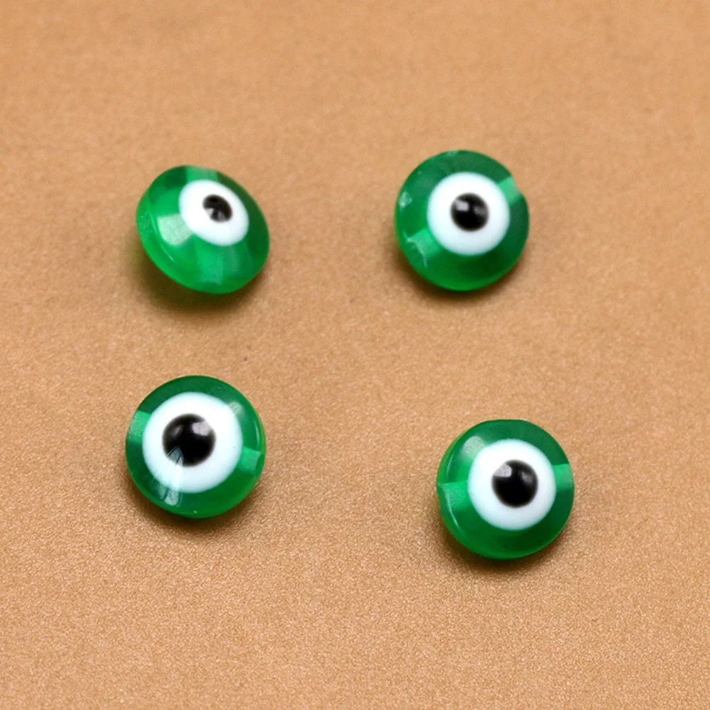 

100Pcs Resin Plastic Eyeball Charms Pendant Durable for DIY Necklace Bracelet Earrings Jewelry Making Accessories