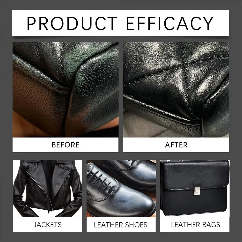 Leather Repair Kit for Furniture, Sofa, Jacket, Car Seats & Purse, Vinyl Repair Kit with Easy Instructions. Fix Tears, Scratches image 5