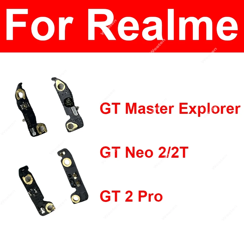 Плата сигнальной антенны для Realme GT Neo2 Neo 2T GT 2 Pro GT Master Explorer Wi-Fi Антенна Маленькая плата Гибкий кабель Запасные части