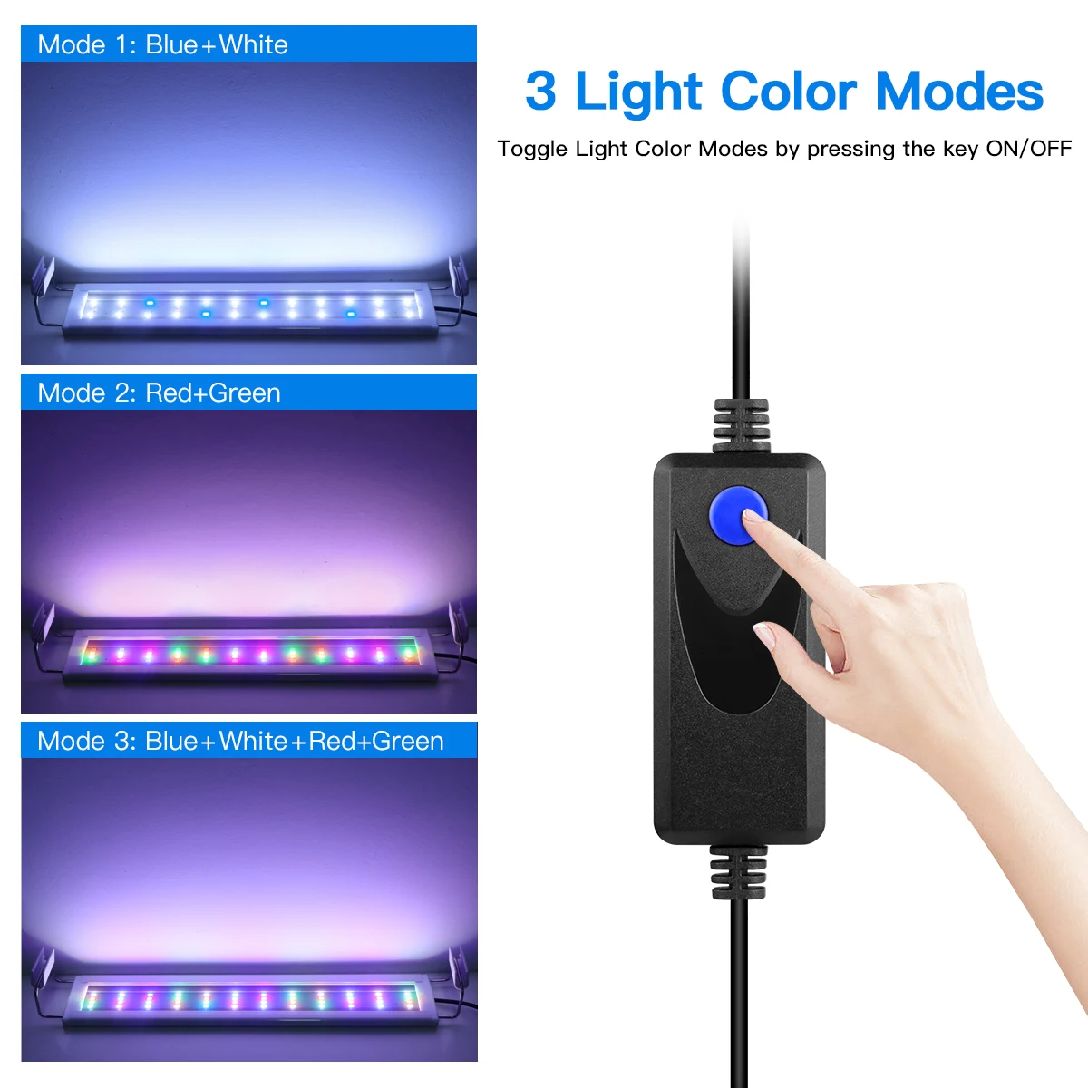 Super Slim LED Aquarium Light  - Planted Aquarium Pendant Light ulasan dan harga