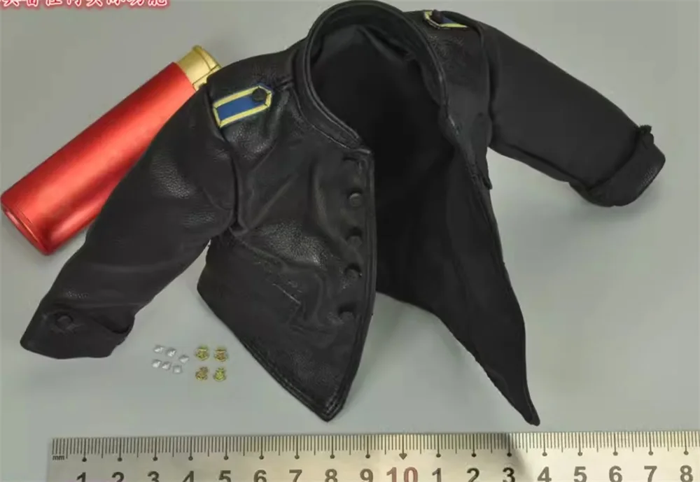 

DID D80149 WWII Series Leather Tops Coat Toys Model Not Real For 12" Action Figure Doll Collectable 1/6