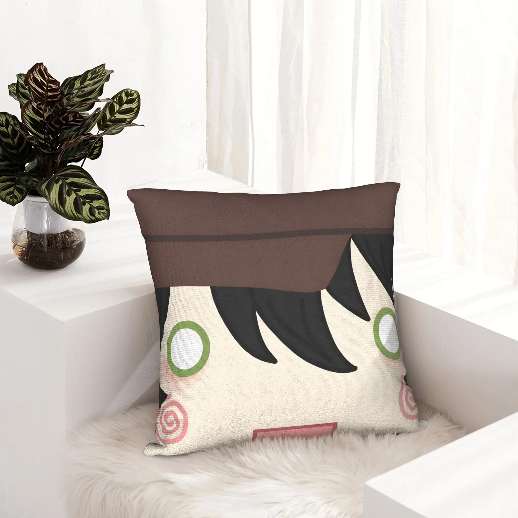 Bungo Stray Dogs Rampo Pillowcase Soft Polyester Cushion Cover Decorations  Pillow Case Cover Home Zipper 40*40cm