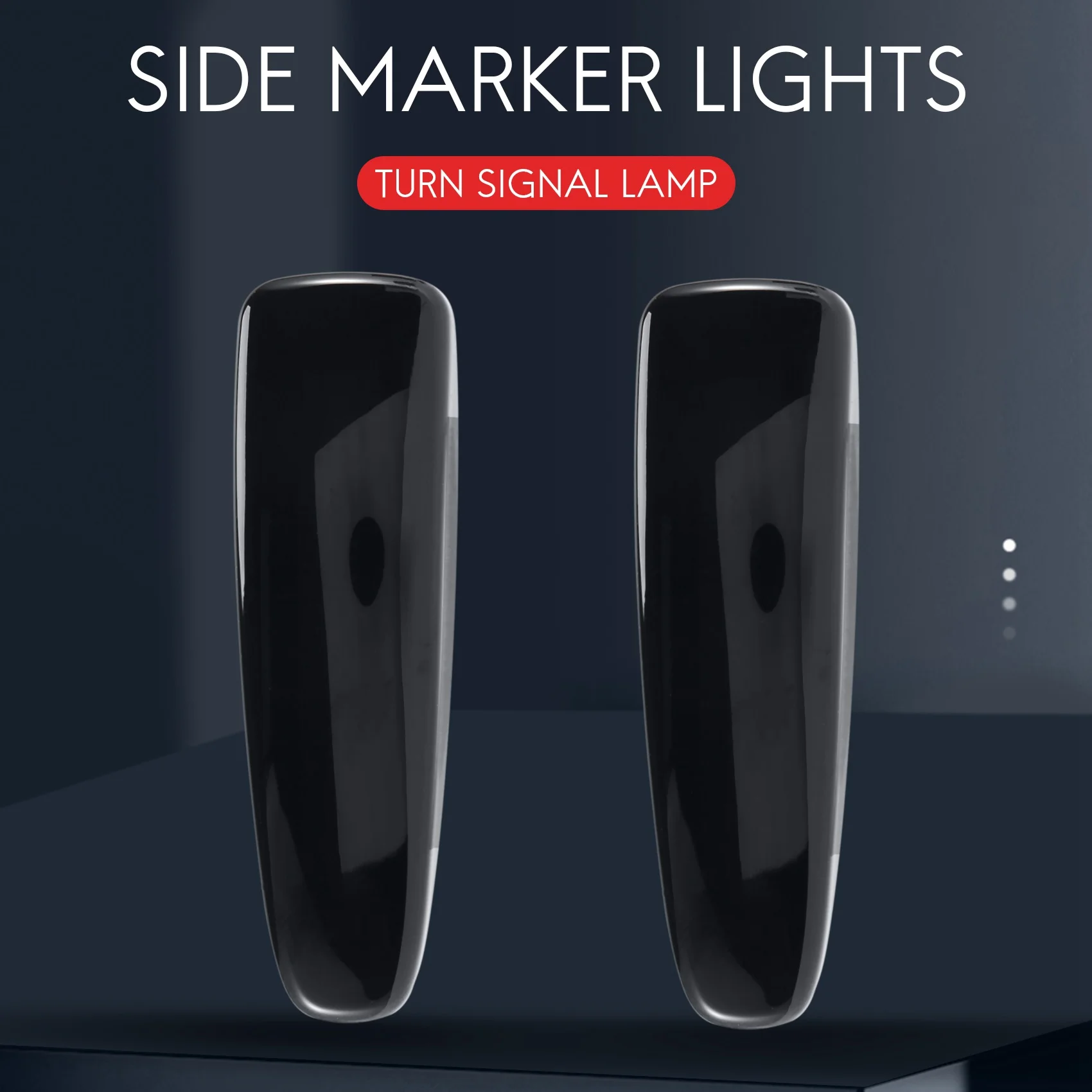 AT77 дымчатые линзы янтарного цвета, полностью светодиодные динамические передние боковые габаритные огни для Mitsubishi Lancer Evo X Mirage Outlander Sport 2011-2020