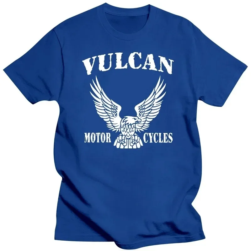 2024 Motorcycle Vn1700 Vulcan Nomad Voyager Black T-Shirt Eagle Men 2019 Summer O-Neck Fashion Cheap Custom Printing T Shirts