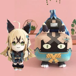 1/2 pz Genshin Impact Kirara peluche Shapeshifting Express Box gatto peluche cuscino per dormire bambole dei cartoni animati fan regalo