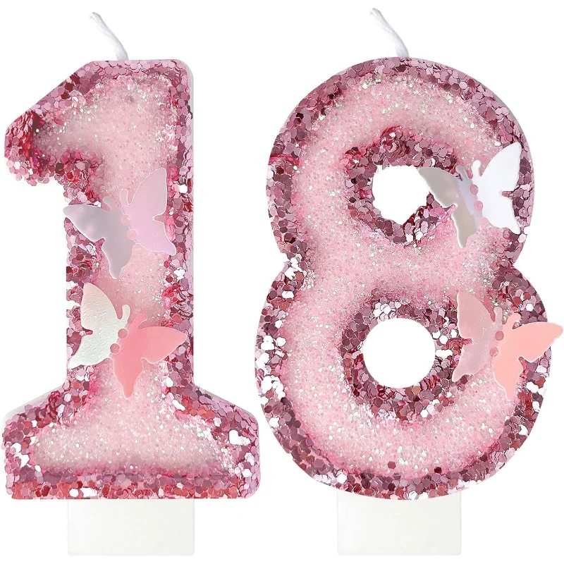 1 0-9 vela digital de combinación libre. Las velas de cumpleaños son perfectas para fiestas de cumpleaños, aniversarios, aniversarios de boda,