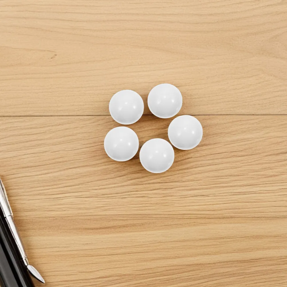 

10 шт. белых акриловых шариков для рулетки, 14 мм, замена для колеса рулетки 12-16 дюймов, игровые принадлежности, шары для рукоделия