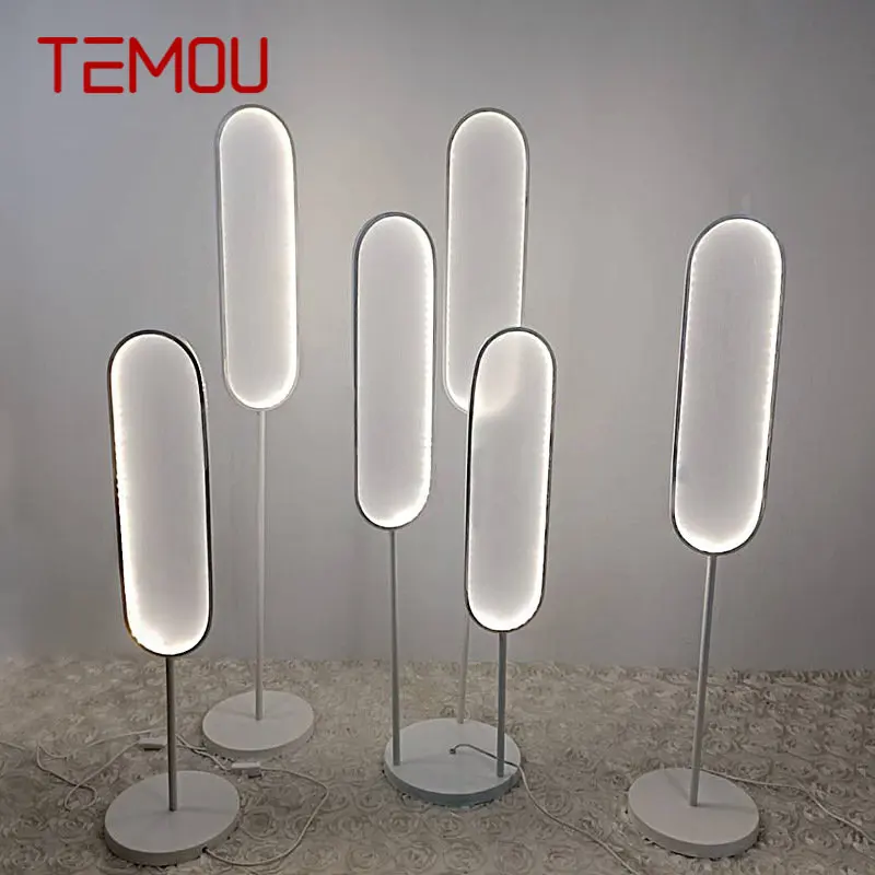 

TEMOU Modern LED White Elegant Lighting Stands for Wedding Walkway Decor Series Lights for Wedding Decorations