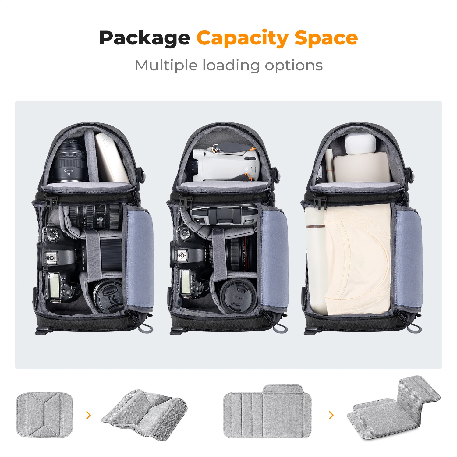 K & F Concept 10L сумка-слинг для камеры уличная водонепроницаемая сумка через плечо чехол для фотосъемки с объективом DSLR/SLR для Canon/Nikon/Sony сумка для камеры