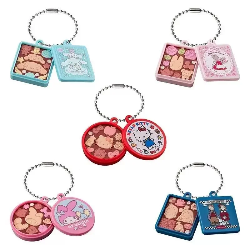 bandai-original-5pcs-gashapon-マロンクリーム-sanrio-characters-クッキーチャーム-oys-for-kids-gift-collection-model-ornaments