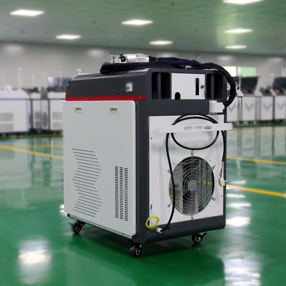 

2023 Latest Tech Laser Cleaning Machine For Cleaning Parts Metal Sheet Rust Removal 1000W 1500W 2000W For Sale