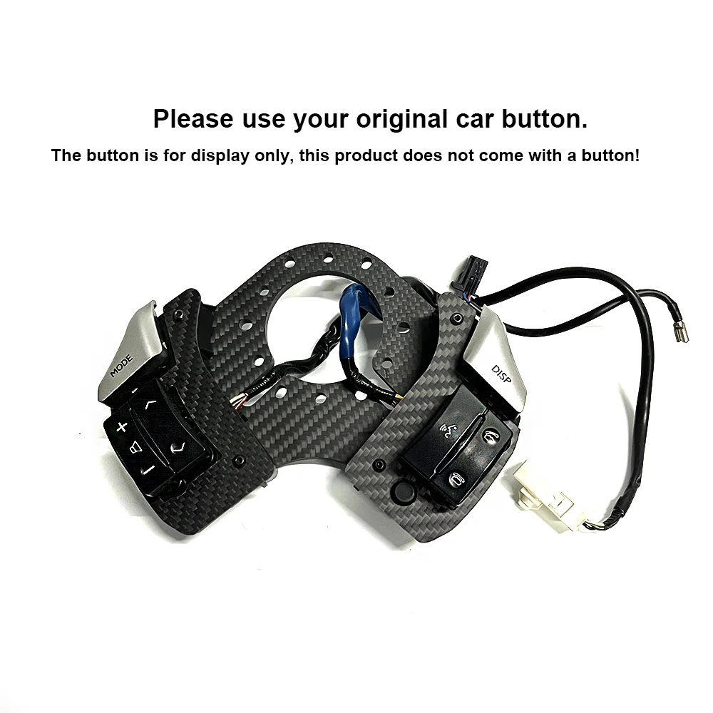 Car Modified  Racing Steering Wheel Car Retains Multifunctional Button Continues Carbon Fiber Bracket For LEXUS CT200 Is250