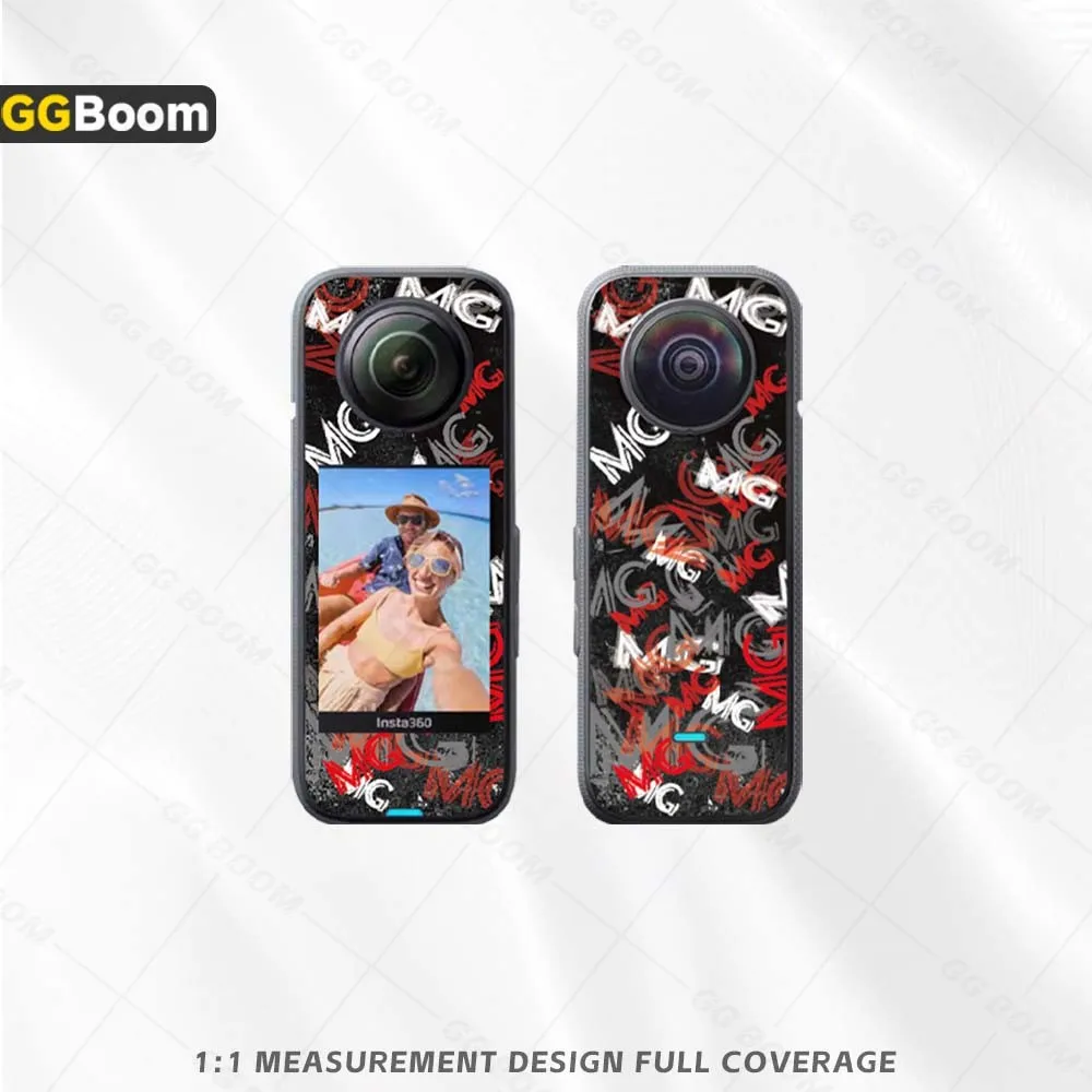 For Insta360 X3 insta360 One x3 Panoramic Action Camera Accessorie Sticker Protection Films Multiple Styles Decal Waterproof