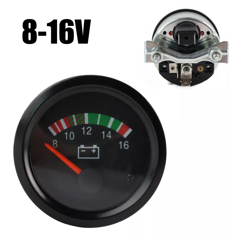 A compact digital volt meter gauge designed specifically for automotive use featuring accurate voltage readings