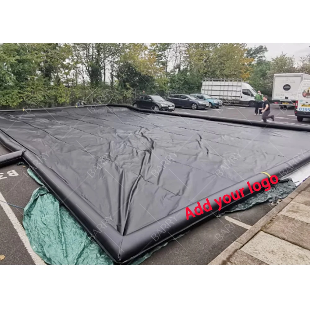 

Water Reclamation System Wash Pads Airtight Pvc Portable Wash Pad Car Cleaning Inflatable Car Wash Mats Inflatable Dry
