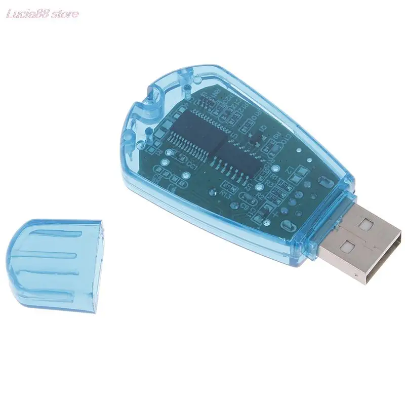 Hot sale ! Blue USB SIM Card Reader Copy/Cloner/Writer/Backup Kit SIM Card Reader GSM CDMA SMS Backup + CD Disk