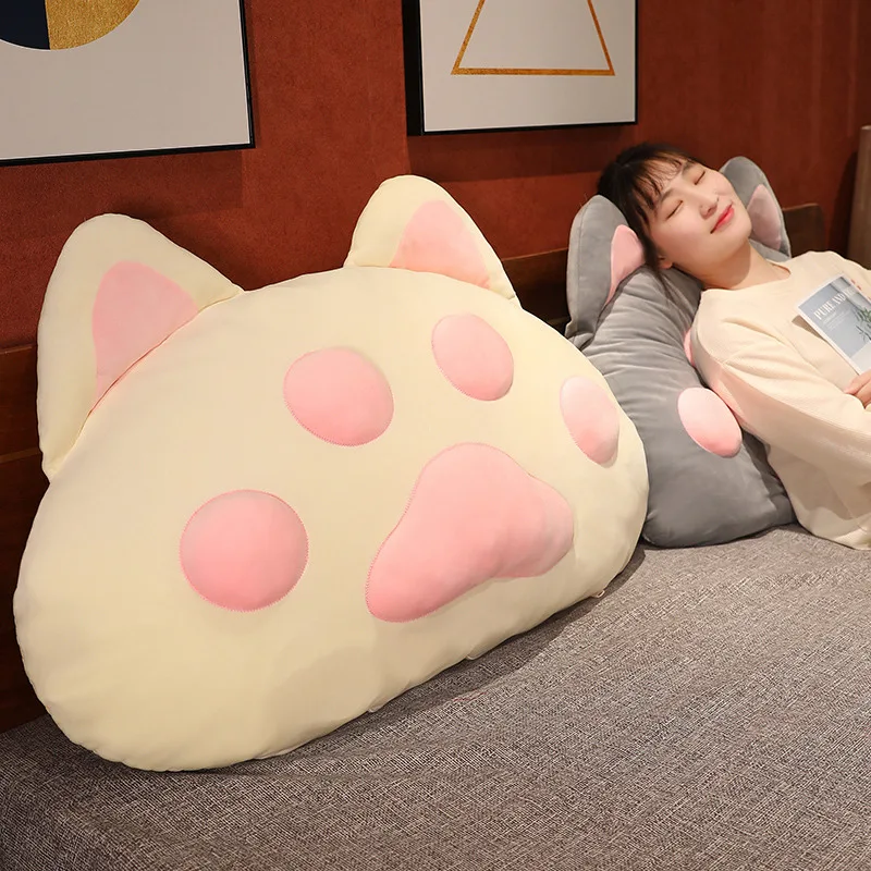 

2 Sizes Giant Paw Pillow Animal Seat Cushion Stuffed Plush Sofa Indoor Floor Mat Home Bed Sofa Cushion Nice Present For Girls