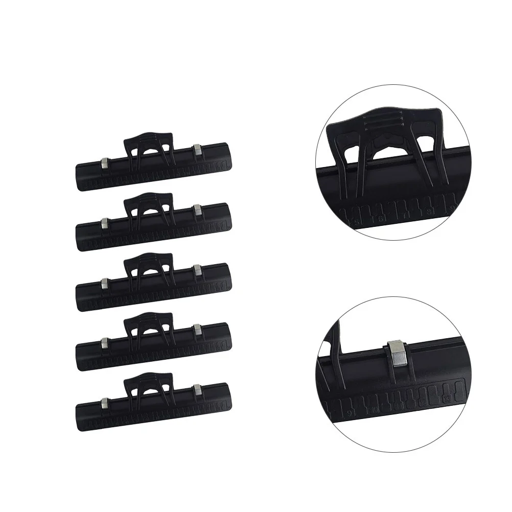 

5Pcs Music Book Page Holders Durable ABS Metal Clip Multi-Functional Practical Portable Music Score Holder for Musicians