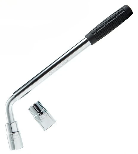

L-shaped tire wrench, removal tire replacement auto repair tool, labor-saving extension rod sleeve set