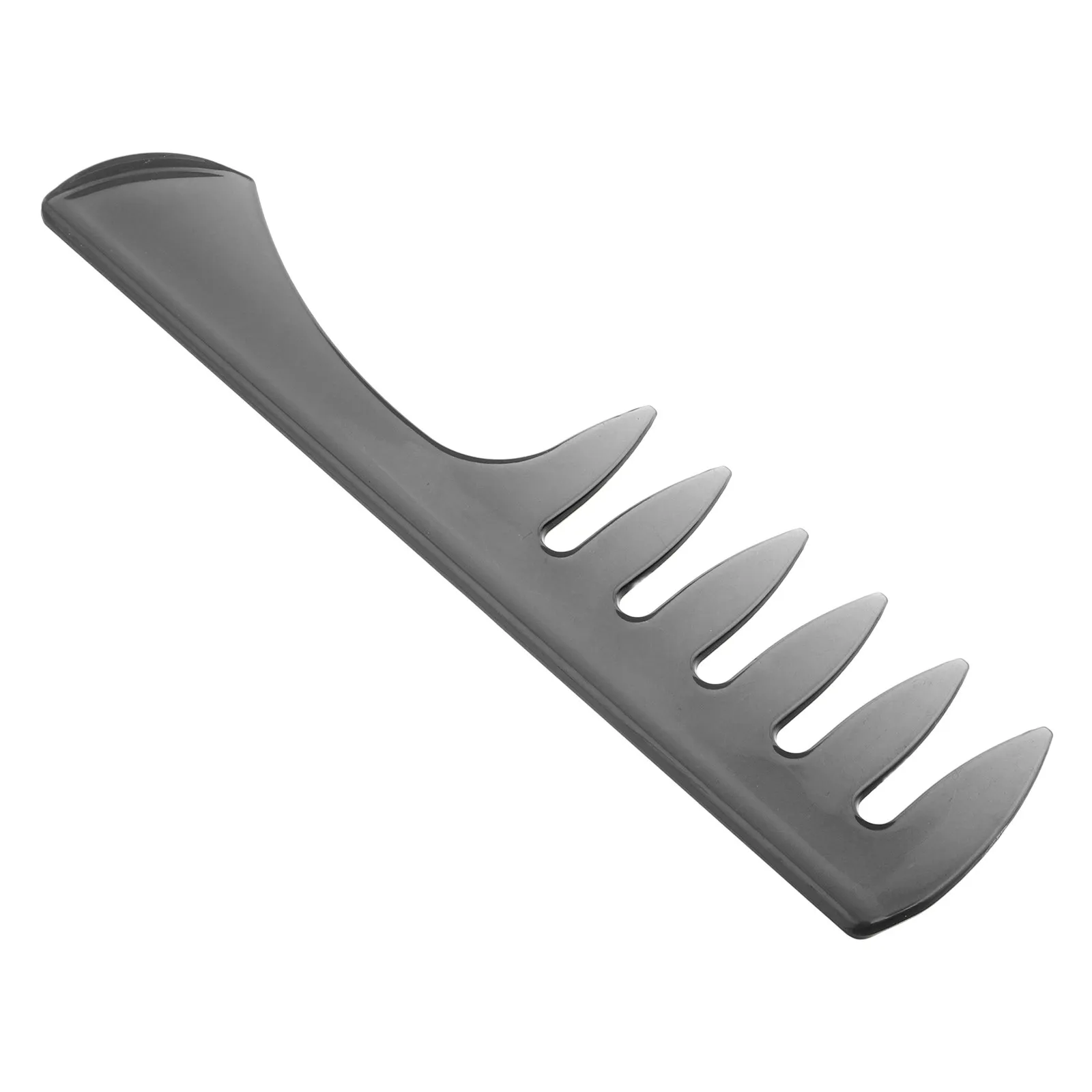 Vintage Wide Tooth Hair Comb Retro Oil Head Styling Detangling Shampoo Comb Black Salon Barber Hairstylist Tool - view 5