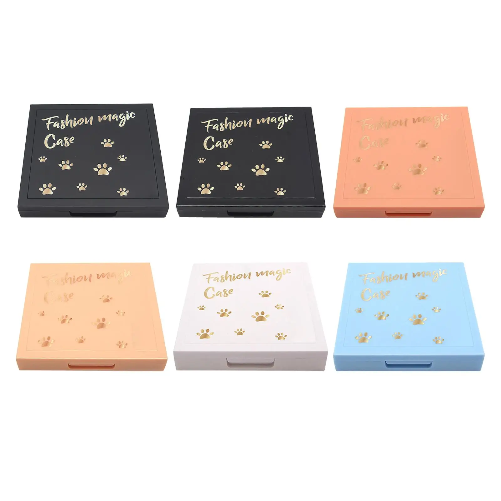 Empty Magnetic Eyeshadow Palette Makeup Storage Box Plastic for Eyeshadow