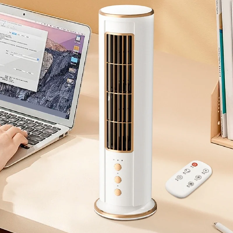 

Осциллирующий башенный вентилятор Настольный настольный вентилятор с 3-скоростной настройкой Ночник Тихое охлаждение Персональный небольшой безлопастной вентилятор для спальни