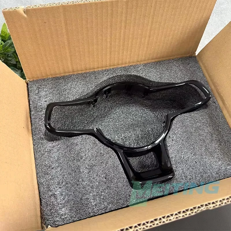Adequado para Volkswagen Golf 7 7.5R GTI Rline GTD Shangku R, Volante com Estrutura Preta e Botões