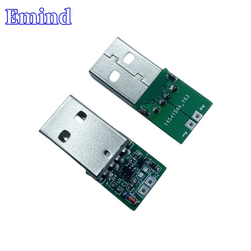 

1/3Pcs QC Fast Charge Decoy USB Fast Charge Deception 9V 12V Support QC2.0 QC3.0 Power Bank Aging Detection Board