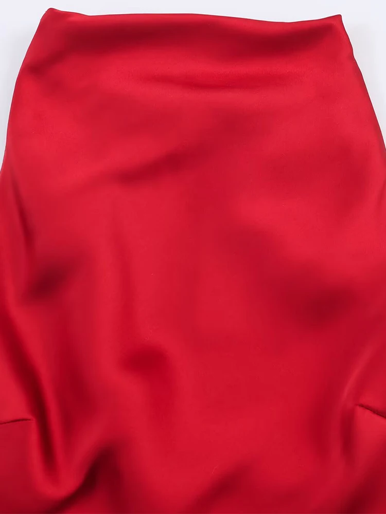 Frauen Sexy Elegante Satin Halter Langes Kleid 2025, Sommer Neue Mode Ärmellose Backless Falten Kleider Frauen Abend Party Kleid