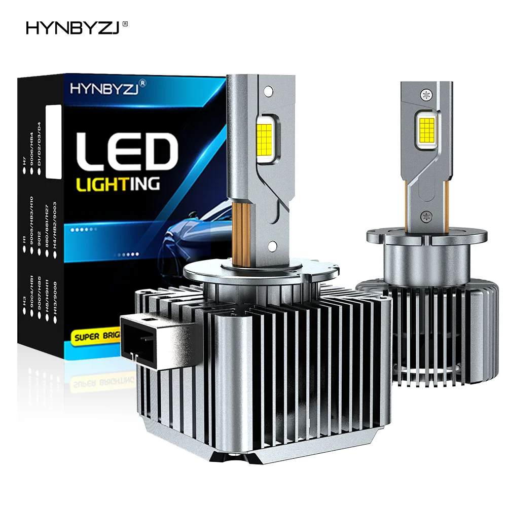 

HYNBYZJ D2S D3S D4S D8S LED Headlights HID D1R D1S D2R D3R D4R D5S D8R Bulb 110W 20000LM Car Light Canbus 6000K Automobile