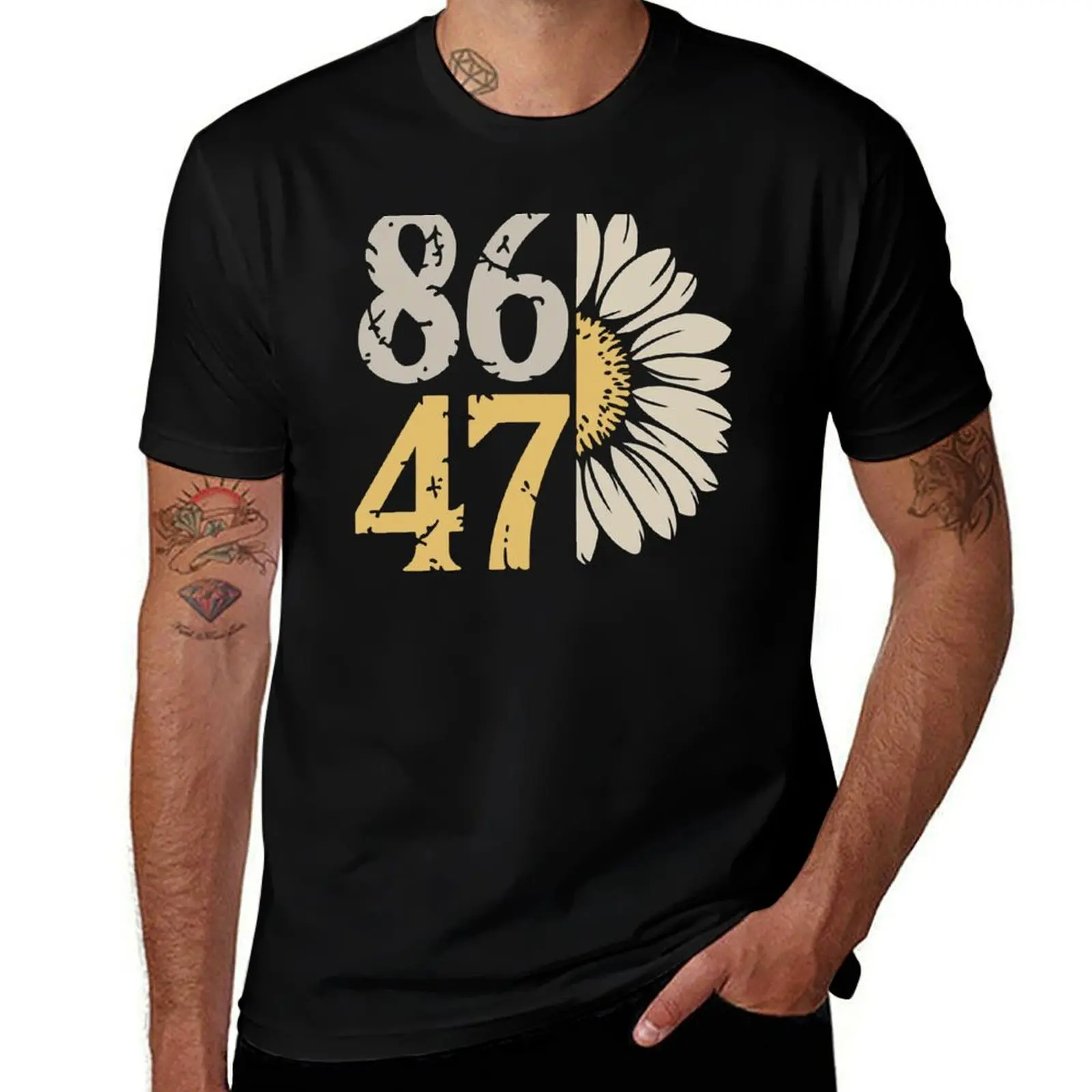 

8647 Floral Subtle T-Shirt valentines boutique clothes graphic shirts rapper graphic tees men graphic t shirts