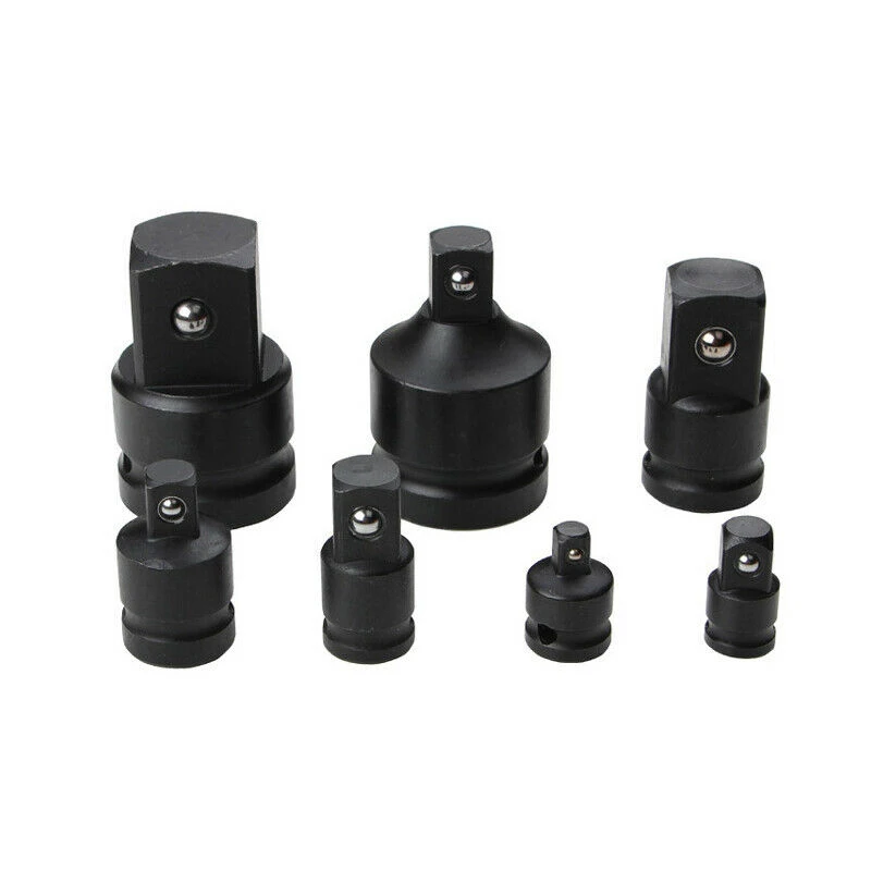 6 Stuks Impact Reducer & Sleeve Adapter Dopsleutel 1/4 1/2 3/8 3/4 Drive Air Ratel Breker Drive Moersleutel Set