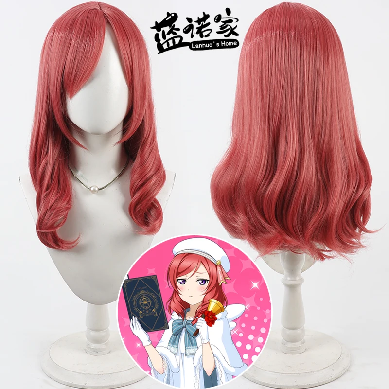 

Anime LoveLive Maki Nishikino Cosplay Wig Halloween Carnival Party Props Synthetic Hair Heat Resistant Fiber + Wig Cap