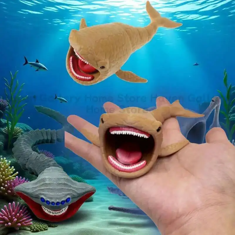 New 3D Printing Anime Figures Toy Maja Eater Bloop Model Figure Creative Small Monster Series Figures Collection Toy Kids Gift