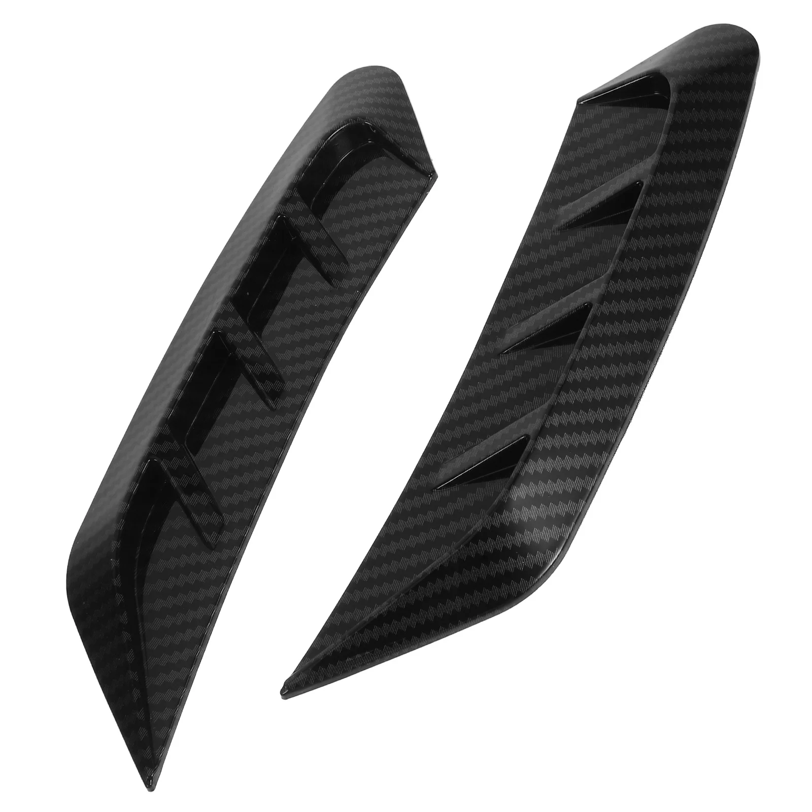 

2pcs Car Headlight Eyebrow Sticker Abs Waterproof Trim For Front Headlights Easy Install Vehicle Exterior Modification Decal