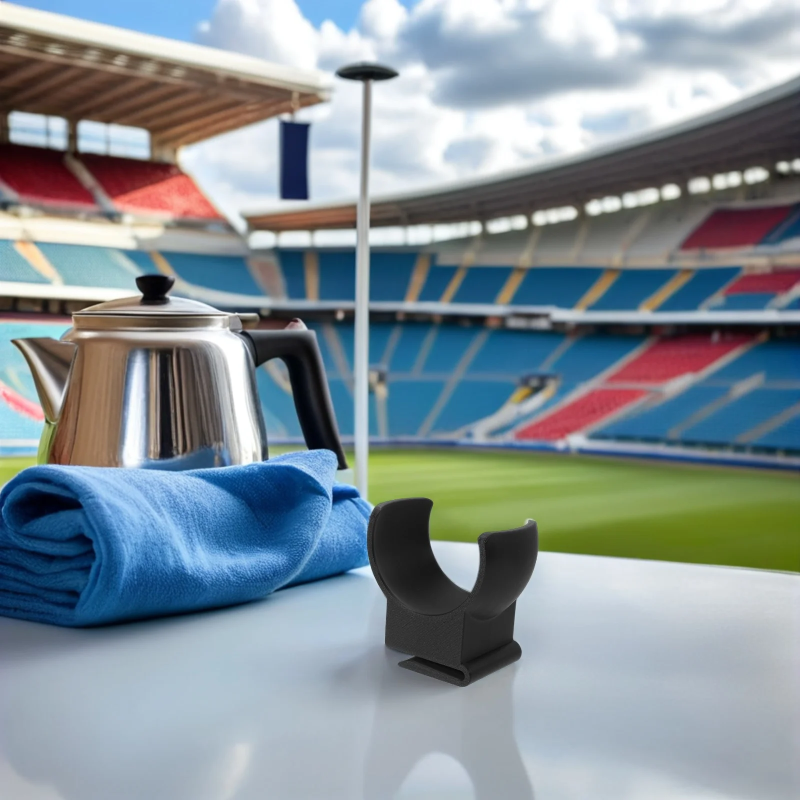 أداة تدريب محمولة بمشبك خصر كرة التنس للالتقاط السريع وحامل قوي للممارسة الخارجية وإكسسوارات كرة البيسبول،