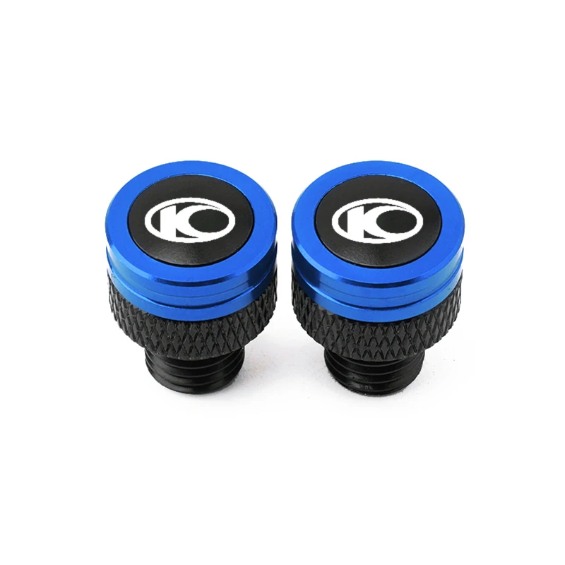 ل KYMCO Xciting 250 300 500 DOWNTOWN 350 AK550 CV3 DTX360 دراجة نارية الملحقات CNC M10 * 1.25 مرآة ثقب المقابس مسامير كوف