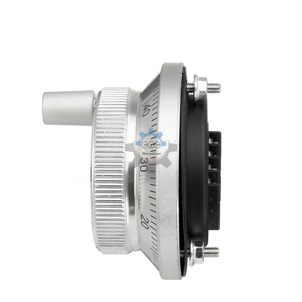 CNC Pulser Handwheel 5V 6Pin 60mm Rotary Encoder 100PPR Manual Pulse Generator Handwheel Rotary Encoder Electronic