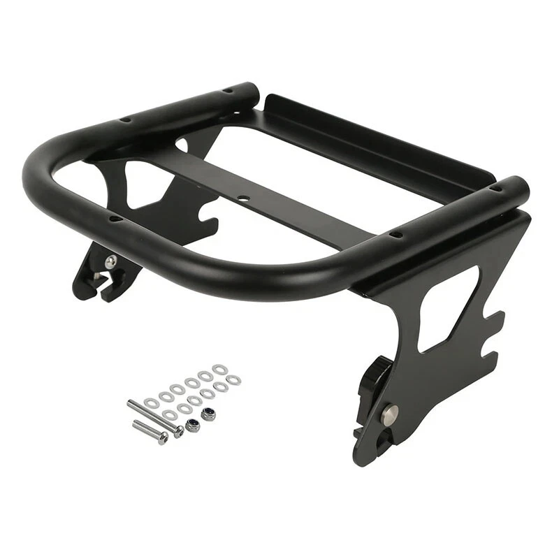 Motorcycle Two UP Luggage Rack Docking Hardware Kit For Harley Touring Electra Glide Street Glide 1997-2008