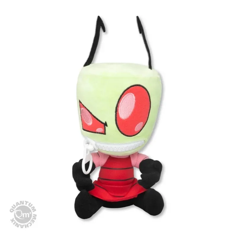 12-31cm QMX Stock Halloween Christmas Eve Zipper Mouth Alien Invader ZIM Jim Assistant GIR Crocodile Rocky LOKI Plush Doll Gift