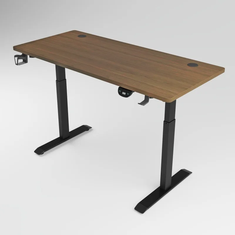 Office Furniture Automatic Computer Ergonomic Electric Table Extensible Adjustable Height Sit Stand Work Table Frame Desk
