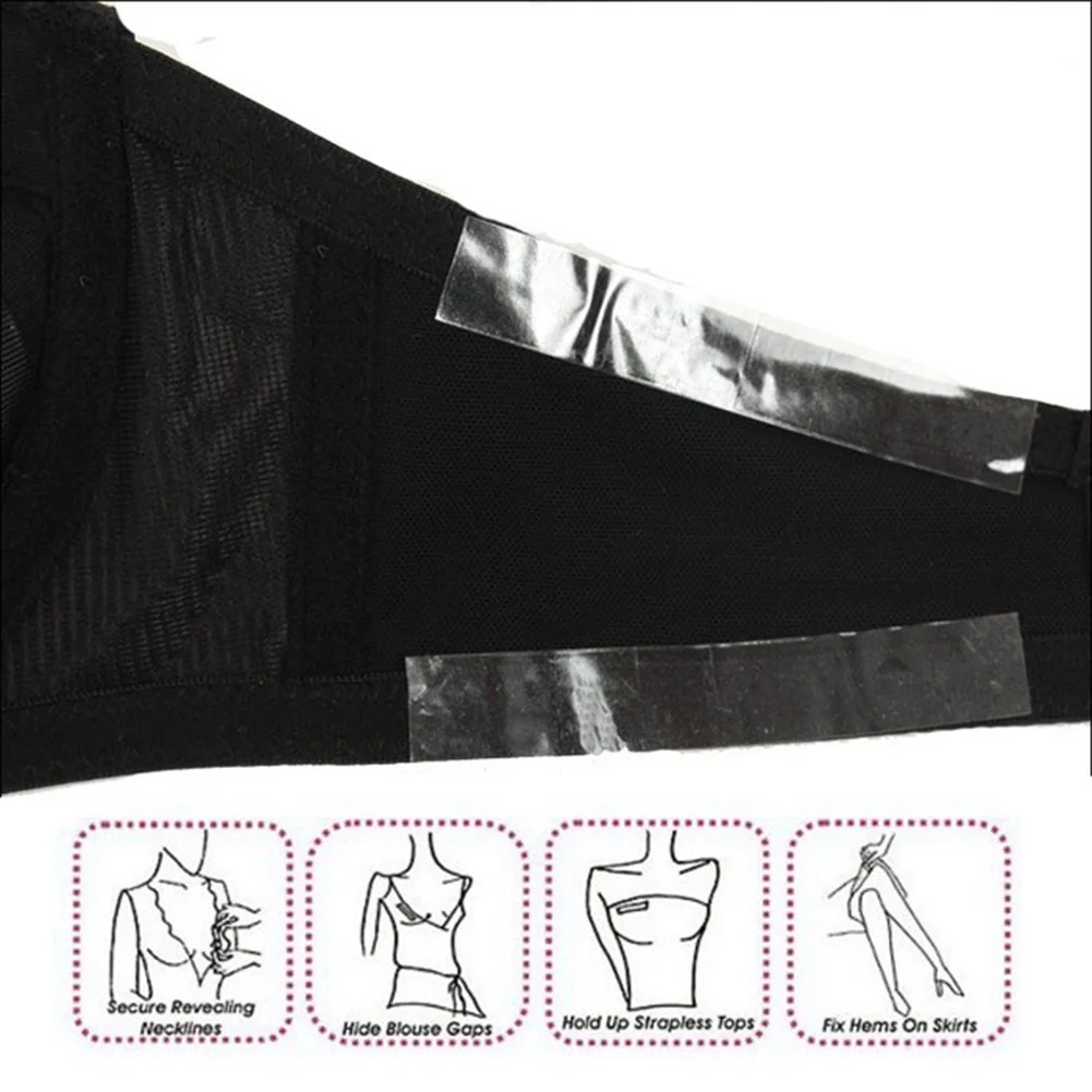 YITAPE 5M Waterproof Body Double Sided Tape Skin Safe Transparent Clear Dress Lingerie Adhesive Tape for Clothes Bra Strip image 5
