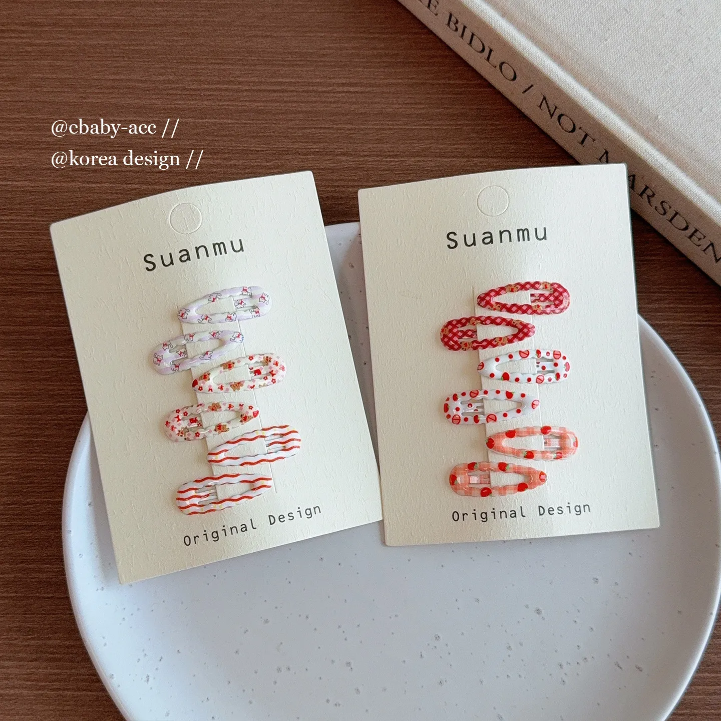Baby Hair Clips Metal Korean Style Sweet Side Bangs Barrettes Non Slip Gentle Grip for Toddler Girls Colorful Daily Party