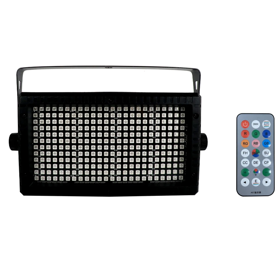 Imagem -06 - Flash Estroboscópico Super Brilhante Efeitos de Iluminação de Palco dj Wash Bar Rgb 3in Mni 288led 48 Divisórias 60w