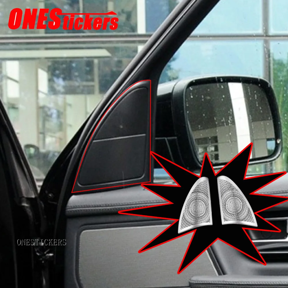 

For Land Rover Range Rover Sport L320 2010-2013 Car Accessories Window A-pillar Triangle Tweeter Audio Speaker Cover Trim Frame